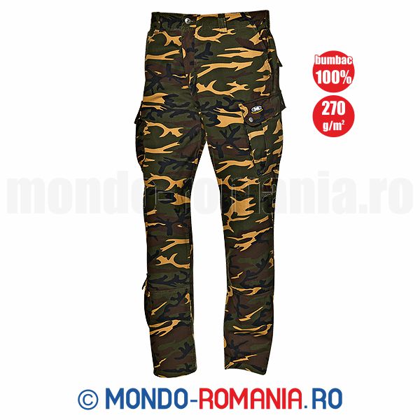 Pantaloni camuflaj din bumbac  - Imbracaminte camuflaj